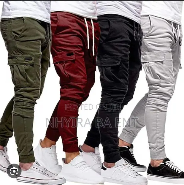 Black Island Khaki Bumper Trouser Available In Stock · Photo 1