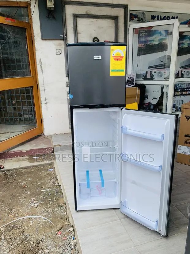 High Quality Pearl Fridge Pf-262tix Double Door Dark Grey · Photo 1