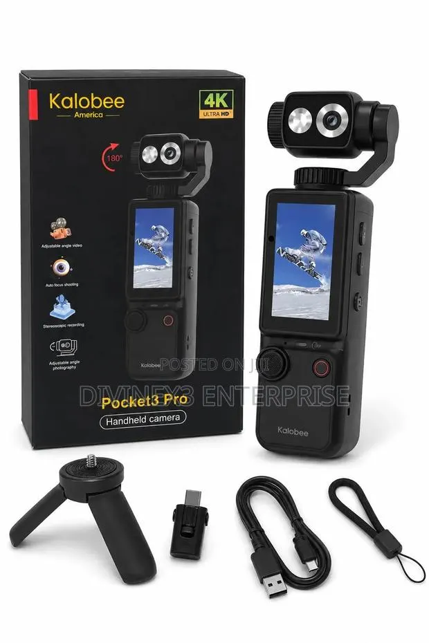 Kalobee Pocket 3 Pro Ultra HD Handheld Camera · Photo 2