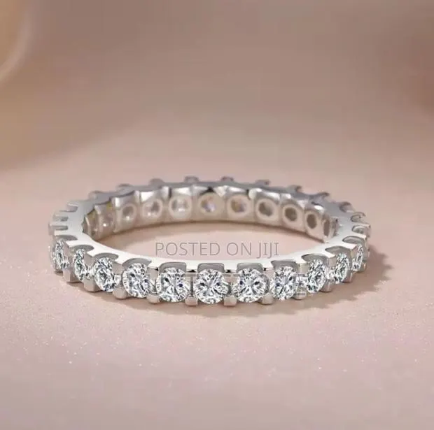 Iced Dainty Luxury Engagement Ring · Photo 1