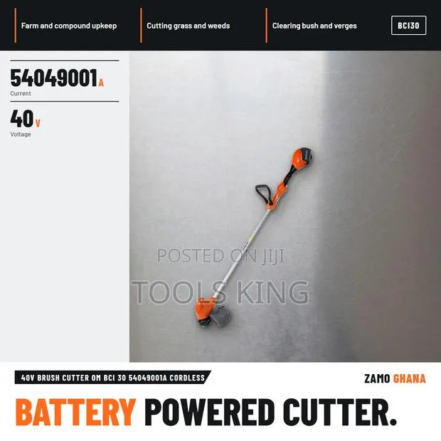 40V Brush Cutter Om Bci 30 a Cordless - BCI30 · Photo 1