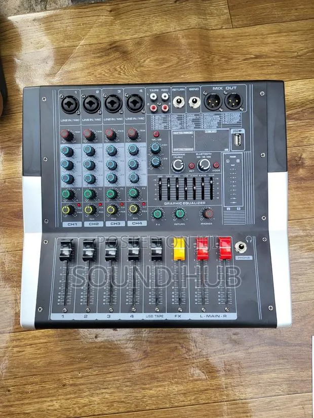 Yamaha 4 Channel Professional Powered Mixer / Amplifier · Photo 1