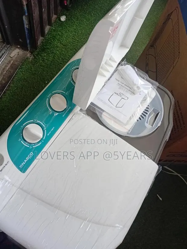 Nasco Twin Washing Machine- Reliable Performance for Everyday Laundry · Photo 1