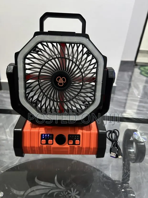 Rechargeable Fan Last 58hours (3days) Out Door and Indoor Fan · Photo 1