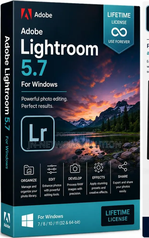 Adobe Lightroom 5.7 for Windows (Lifetime) · Photo 1