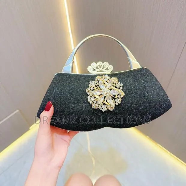 Crown Gemstone Clutch Handbag · Photo 1