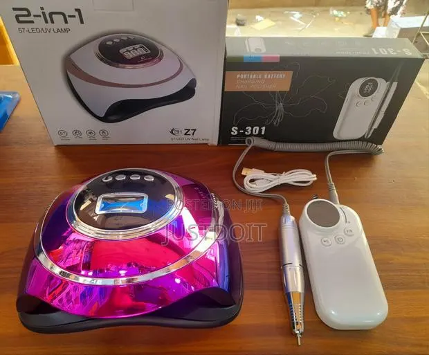 2 in 1 Electric Nail Dryer + Nails Polisher · Photo 1
