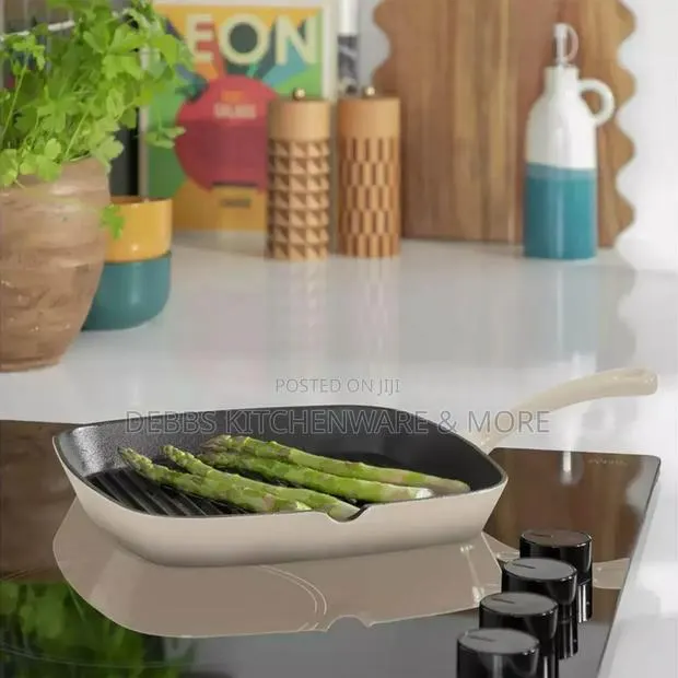 Habitat 24cm Cast Iron Casserole Griddle Uk · Photo 1