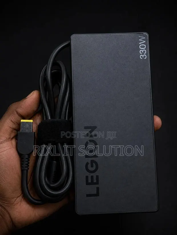 Lenovo Legion 330W Gaming Laptop Charger 20V 16.5A Yellow Slim · Photo 1