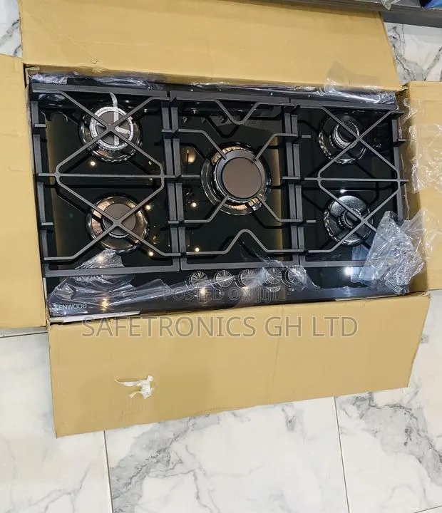 Ultra Modern Kenwood 5-Burner Gas Built-in Gas Hobs (Sleek Countertop) · Photo 1