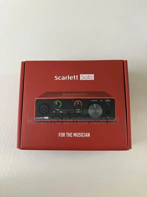 Scarlett Solo 3rd Gen Usb Audio Interface · Photo 1