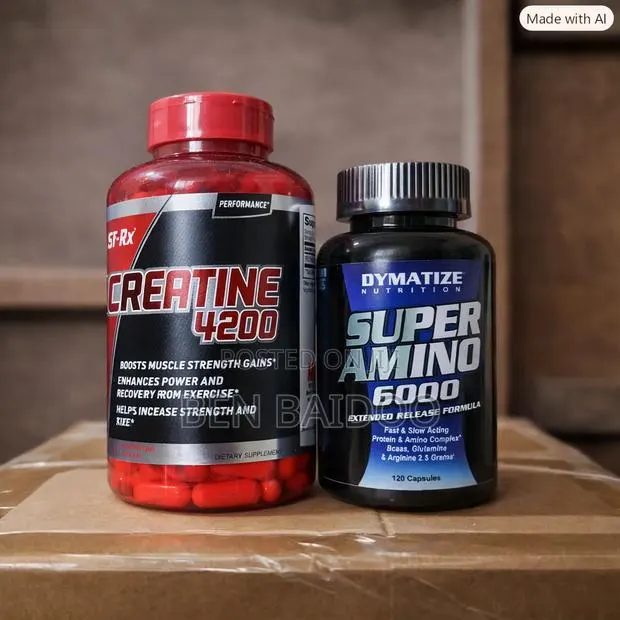 Met-Rx Creatine Capsules Super Amino Protein (Fuel Max Performance) · Photo 1