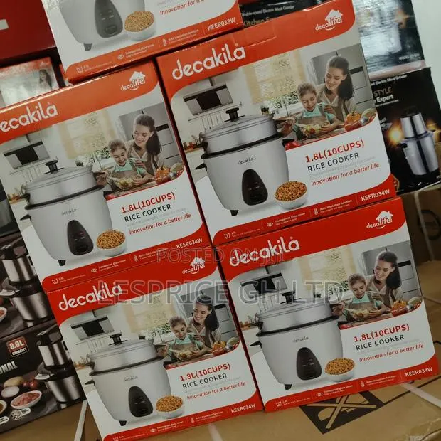 Boiling Rice Made Simple With Our Compact 1.5L Decakila Rice Cooker · Photo 1