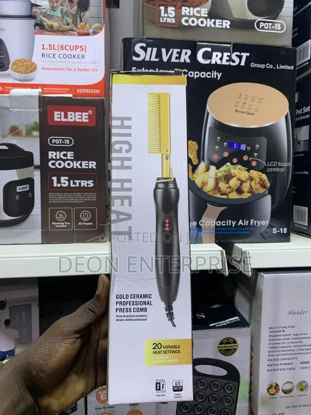 Single Hot Comb Straightener · Photo 1