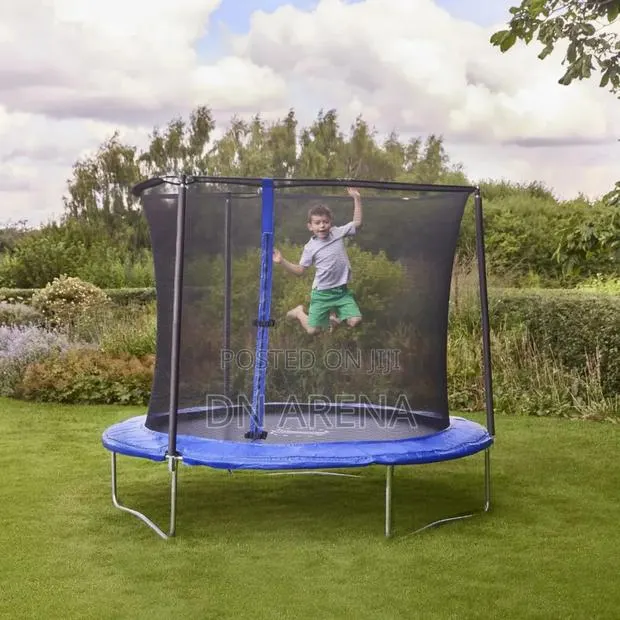 The 8ft Bouncepro Trampoline With Safety Enclosure · Photo 1