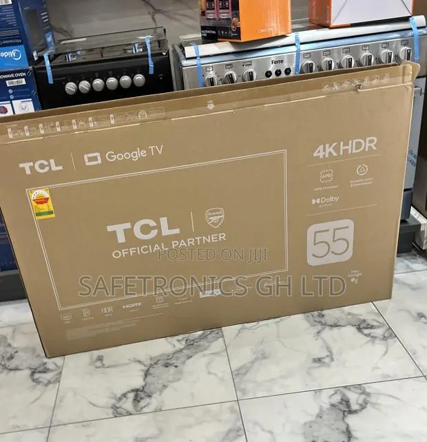 Authentic Sleek TCL TV 55 Smart Satellite Andriod UHD · Photo 1