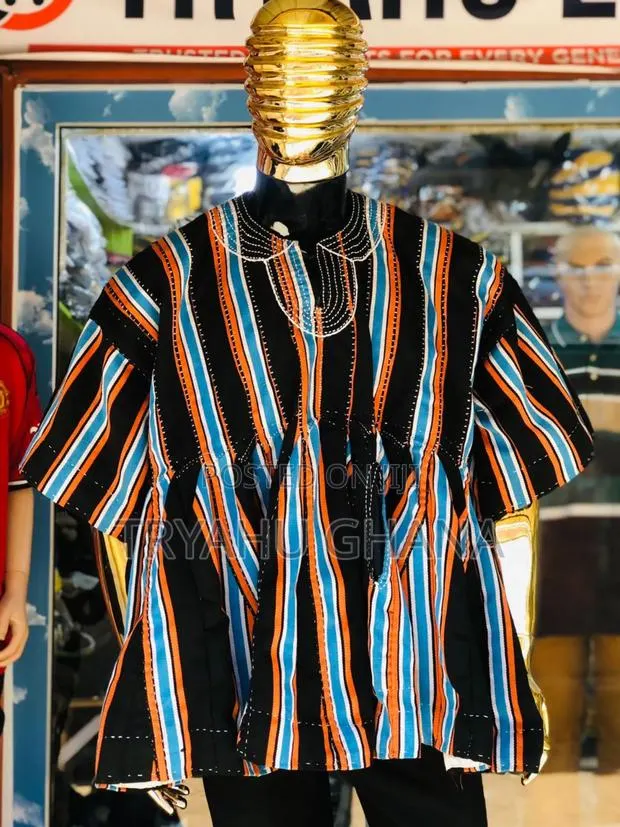 Authentic Fugu Smock Ghana | Handmade Batakari – Tryahu · Photo 1