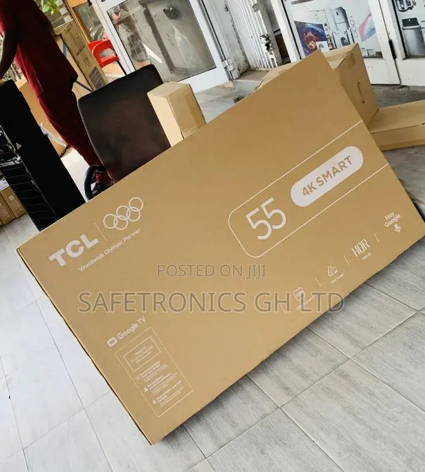 Fresh in Box TCL P6l Smart TV 55 Inch · Photo 1