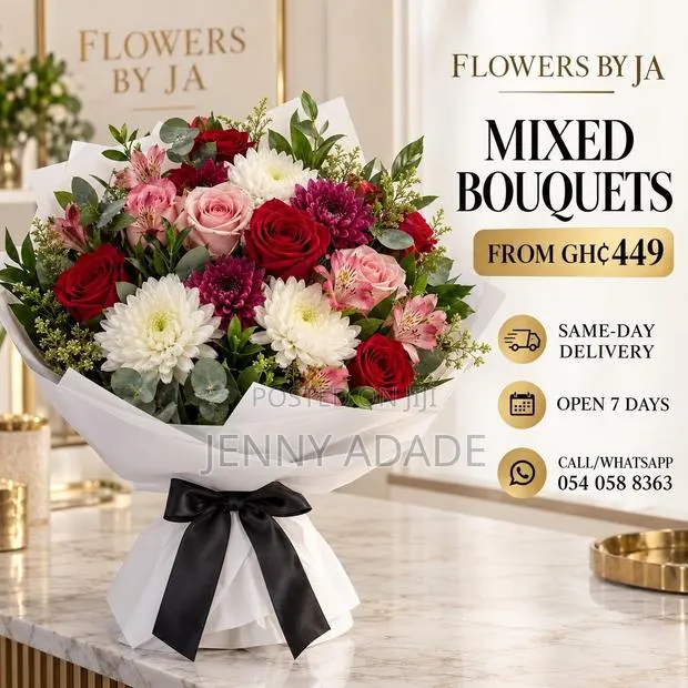 12 Fresh Red Roses Bouquet – Same-Day Delivery · Photo 2