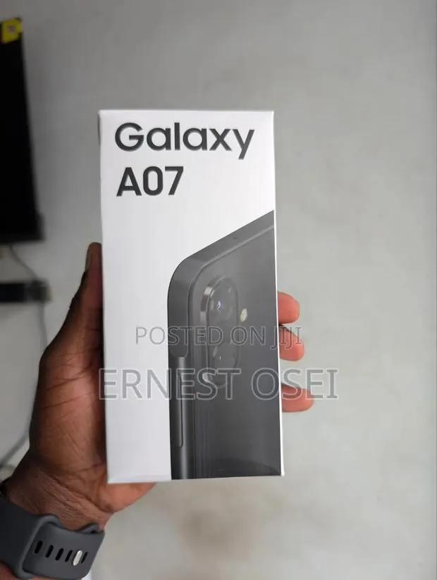 New Samsung Galaxy A07 256 GB Black · Photo 1