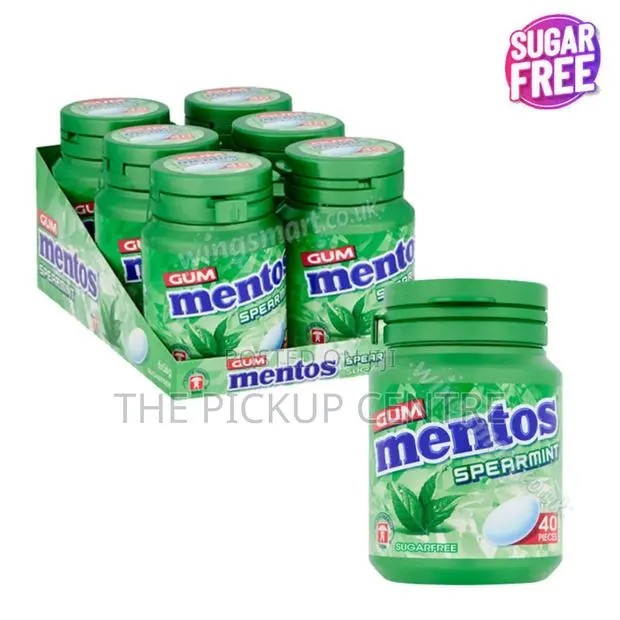 Mentos Pure Fresh Spearmint Gum 6 Pack · Photo 1