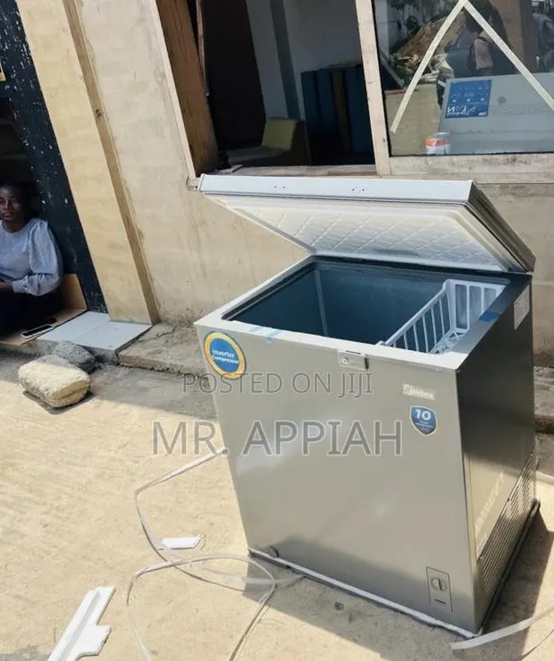 Get Premium Midea Single Door Freezer(198l)Gray · Photo 1