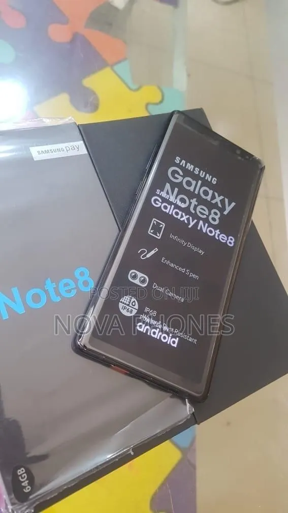 New Samsung Galaxy Note 8 64 GB Black · Photo 1
