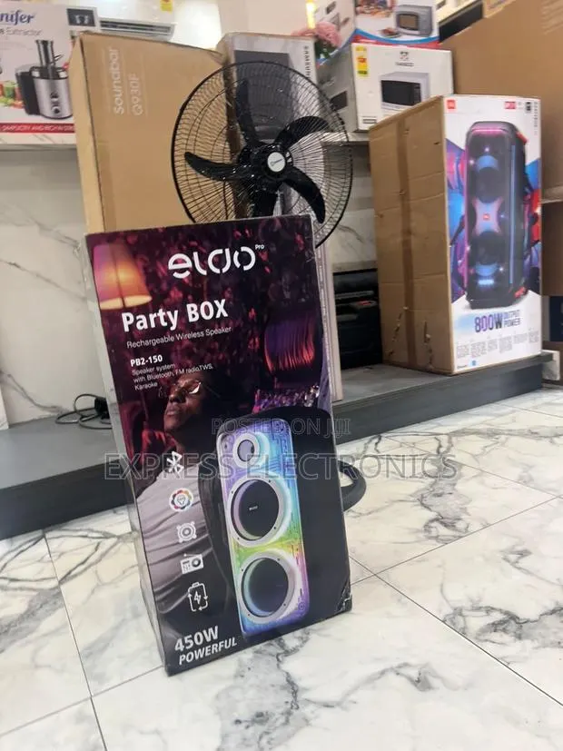 Limited Stock Eldo Pb2-150 Double 8"Bluetooth Speaker · Photo 1
