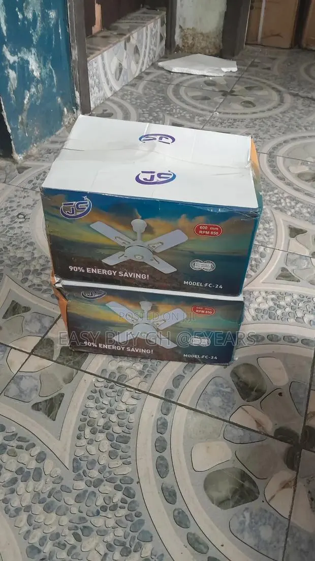 Js Fc-24 Ceiling Fan – Powerful Cooling Silent Operation · Photo 1