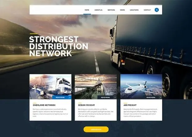 Courier Tracking Website (With Auto Print Receipt Feature ) · Photo 1