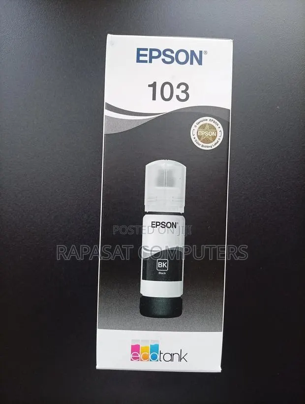 Epson 103 Black Ink Bottle · Photo 1