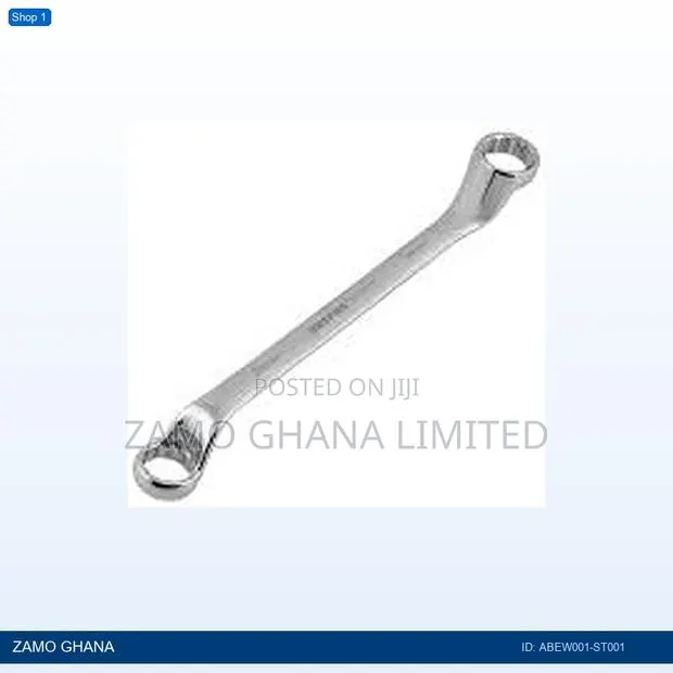 Double Ring Spanner 6x7 (Or Top Tul) - Abew001-St001 · Photo 1