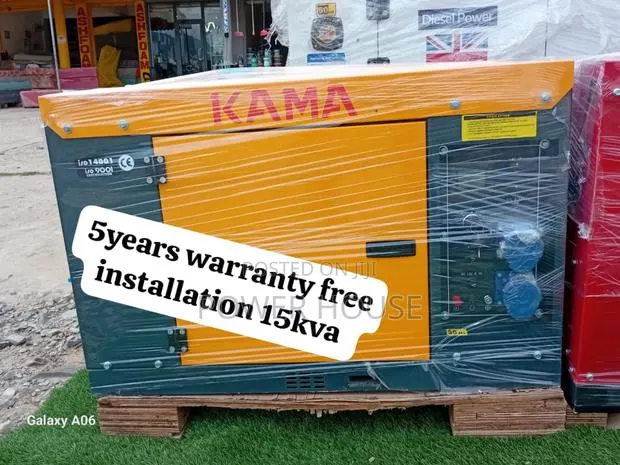 Nobel Flow Kama Generator 15kva Diesel 15kva 16500watts · Photo 1