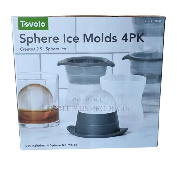 Tovolo 4-Pack Sphere Ice Molds · Photo 1