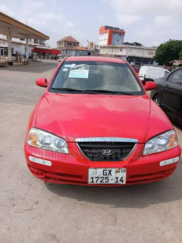 Hyundai Elantra 2004 Red · Photo 1