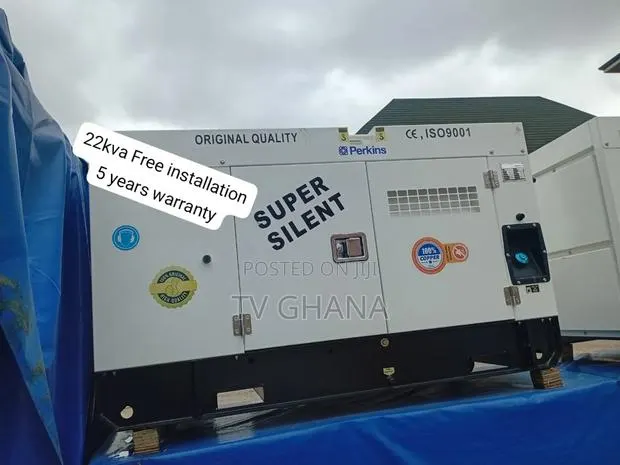 Perkins 22kVA Water-Cooled Diesel Genset – Premium Quality Power22kva · Photo 1