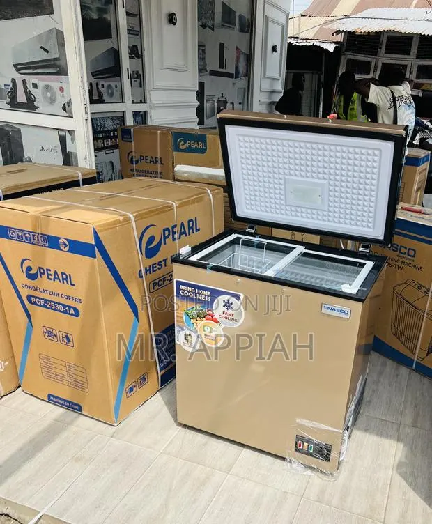 Powerful Freezing Nasco 150Ltrs Chest Freezer(Gold) · Photo 1