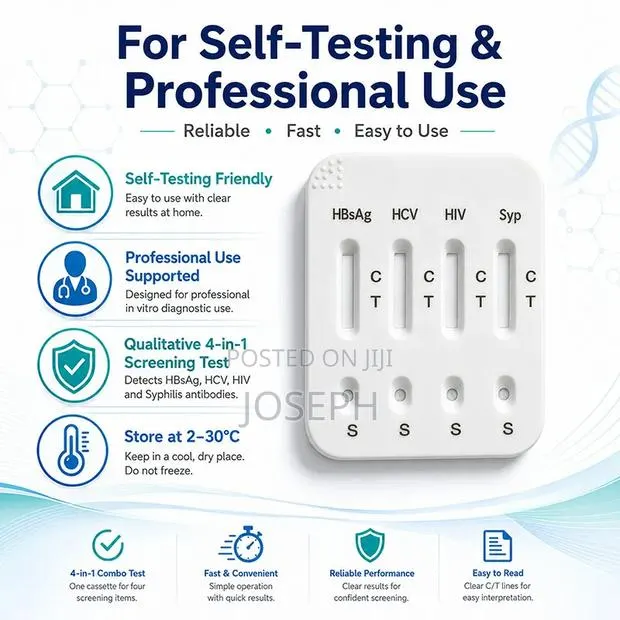 4 in 1 HIV Self Testing Kits · Photo 1