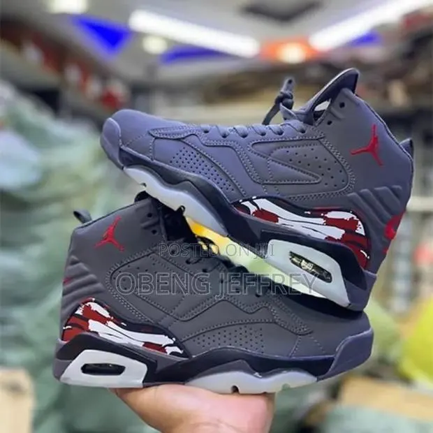 Original Air Jordan 6 MVP Gray/ Gym Red · Photo 1