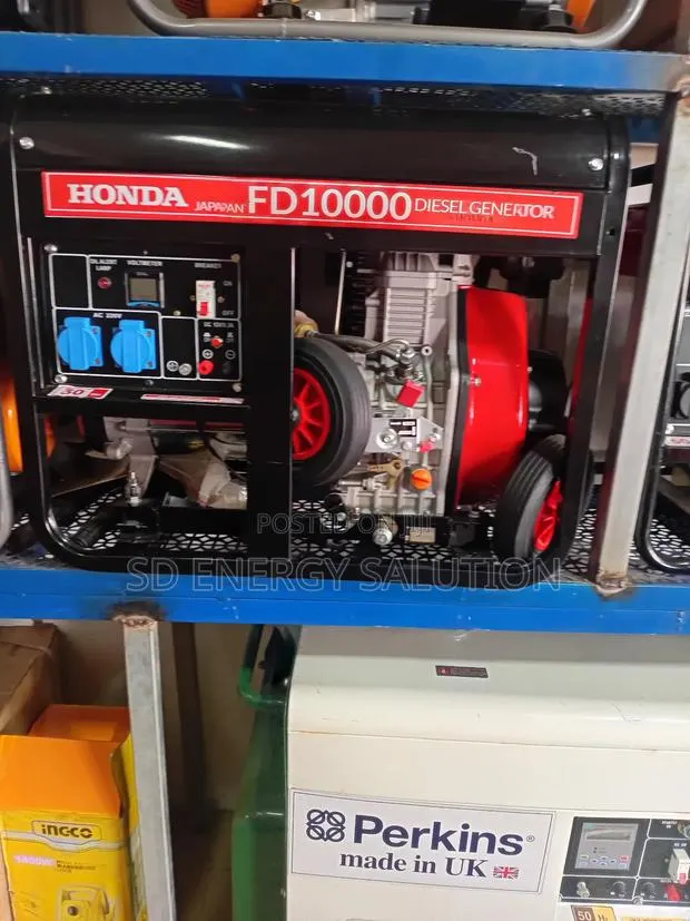 Compact Diesel Energy: Honda 10kva Generator · Photo 1