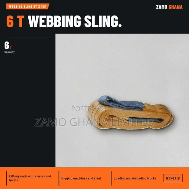 Webbing Sling 6t X 10m - Ws-6x10 · Photo 1