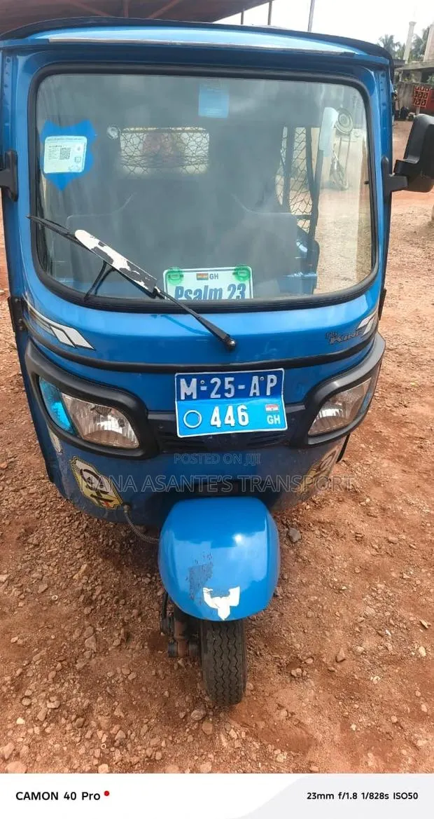 TVS King Deluxe Plus iTouch Start 2025 Blue · Photo 1