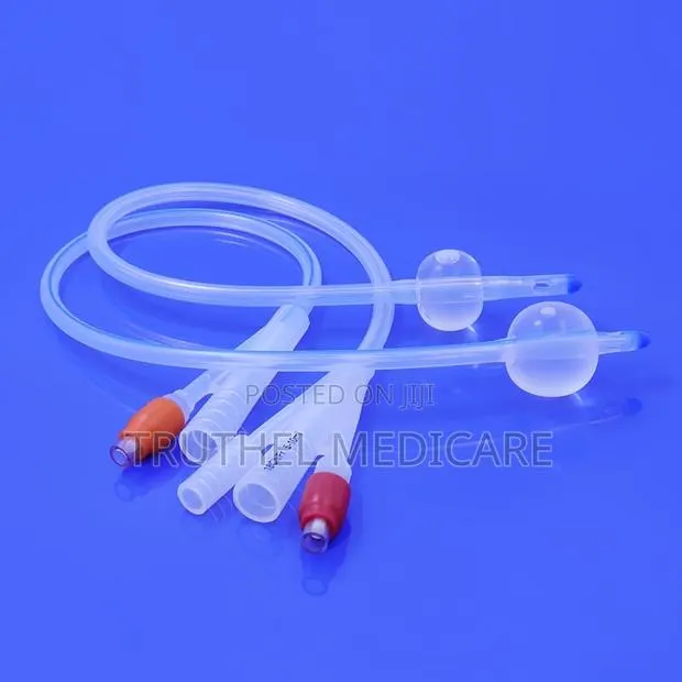 3-Way Silicone Catheter (Sizes 18, 20, 22, 24) · Photo 1