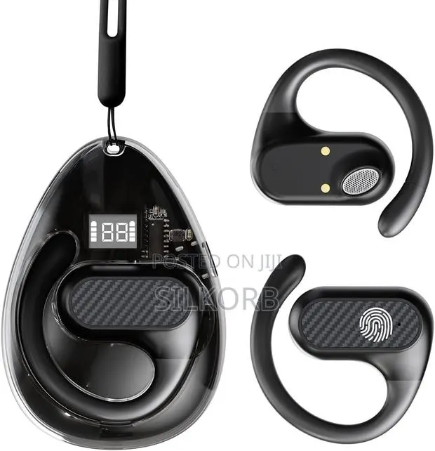 Z68 Pro Earphones. Open-Ear Bluetooth 5.4 Wireless Headphones · Photo 1