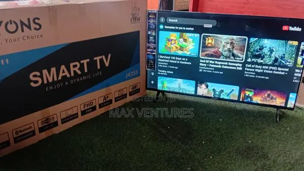 Ailyons 43" Smart TV – Stylish Design With Smart Technology 43inches · Photo 1