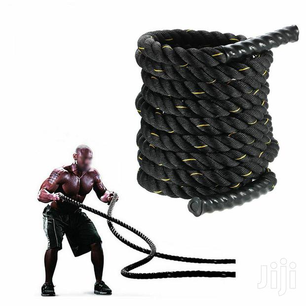 Black Battling Rope · Photo 1