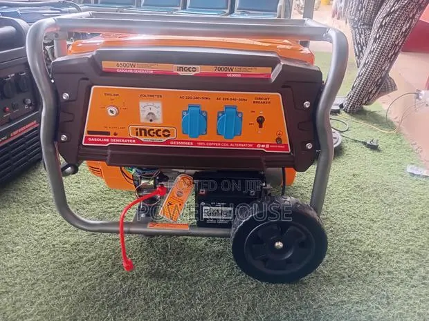 INGCO 7KVA 7000W Gasoline Genset – Reliable Backup Power Solution · Photo 1