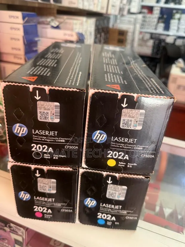 HP 202a Color Toners · Photo 1