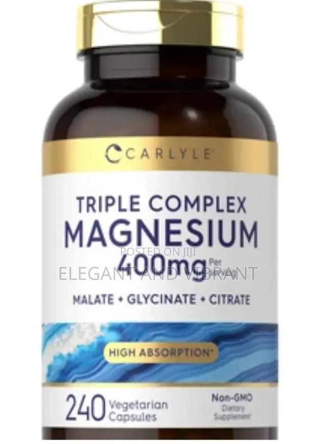 Triple Magnesium Complex 400mg | 240 Capsules · Photo 1