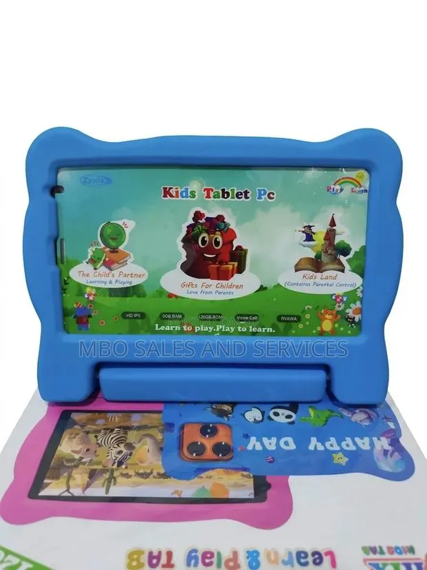 Zynix Edujoy Pad 8 Pro Android Kids Tablet 128gb+6gb - Blue · Photo 3